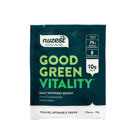 Nuzest Good Green Vitality Sachet 10g- Lillys Pharmacy and Health Store