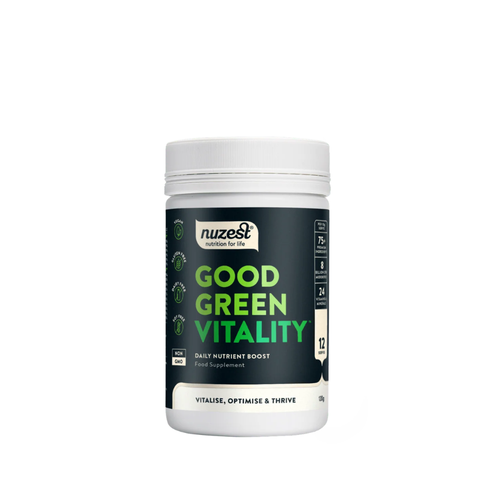 Nuzest Good Green Vitality Tub 120g- Lillys Pharmacy and Health Store