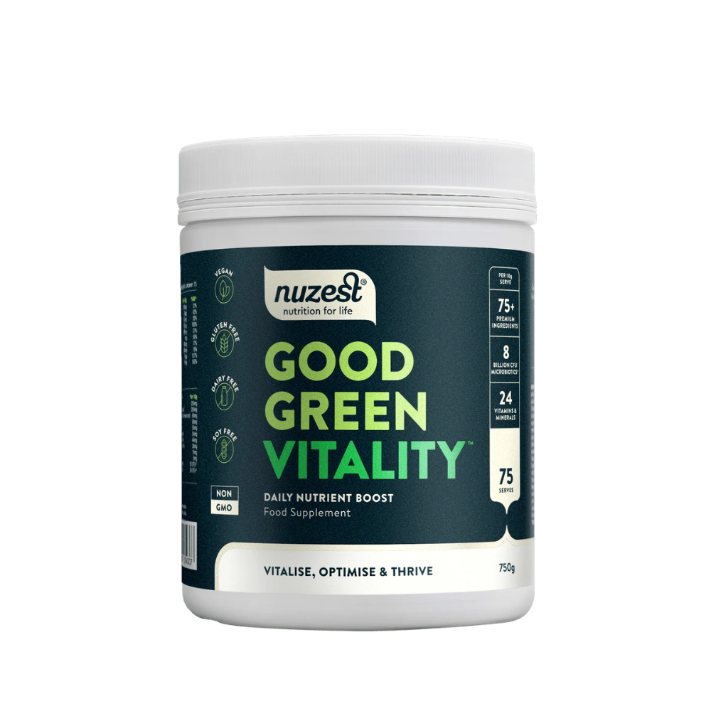 Nuzest Good Green Vitality Tub 750g- Lillys Pharmacy and Health Store