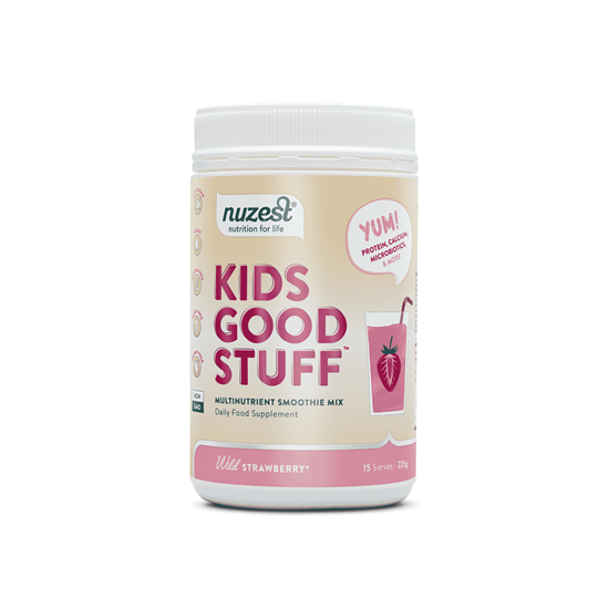 Nuzest®, Kids Good Stuff Wild Strawberry 225g - EX 05/02/2027- Lillys Pharmacy and Health Store