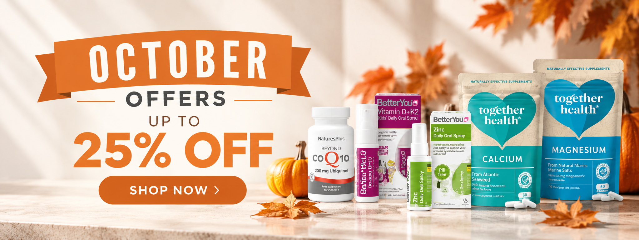 October_Offers__Up_to_25_Off-Lillys Pharmacy & Health Store
