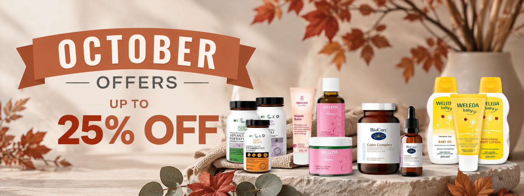 October_Wellness_Offers_Banner-Lillys Pharmacy & Health Store