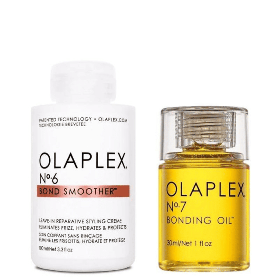 Olaplex Get Your Shine On Kit 100ml No.6 Bond Smoother, 30ml No.7 Bonding Oil- Lillys Pharmacy and Health Store