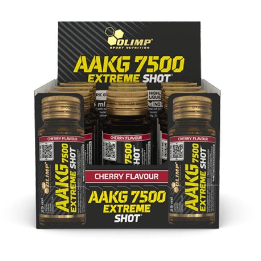 Olimp Nutrition AAKG 7500 Extreme Shot, Cherry - 9 x 25 ml