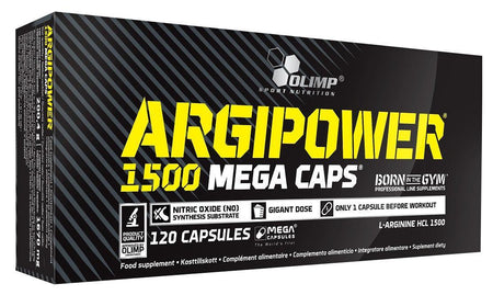 Olimp Nutrition Argi Power 1500, Mega Caps 120 caps- Lillys Pharmacy and Health Store