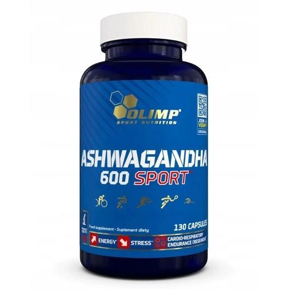 Olimp Nutrition Ashwagandha 600 Sport 130 caps- Lillys Pharmacy and Health Store