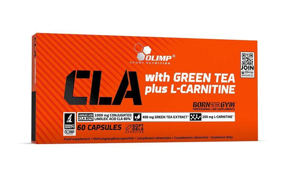 Olimp Nutrition CLA with Green Tea plus LCarnitine 60 caps- Lillys Pharmacy and Health Store
