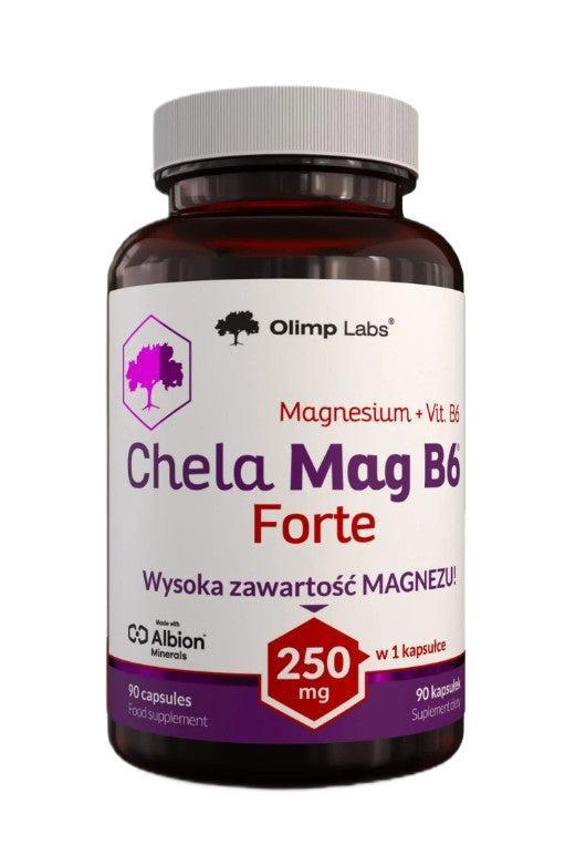 Olimp Nutrition ChelaMag B6 Forte 90 caps- Lillys Pharmacy and Health Store