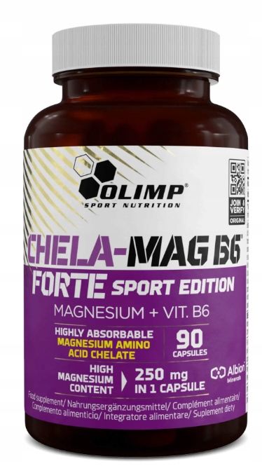 Olimp Nutrition ChelaMag B6 Forte Sport Edition 90 caps- Lillys Pharmacy and Health Store