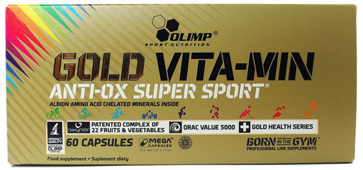 Olimp Nutrition Gold VITAMIN antiOX super sport 60 caps- Lillys Pharmacy and Health Store
