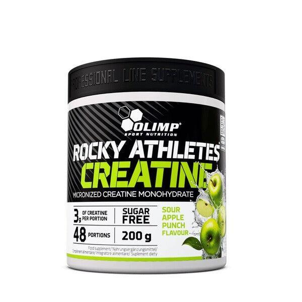 Olimp Nutrition Rocky Athletes Creatine, Sour Apple Punch - 200g
