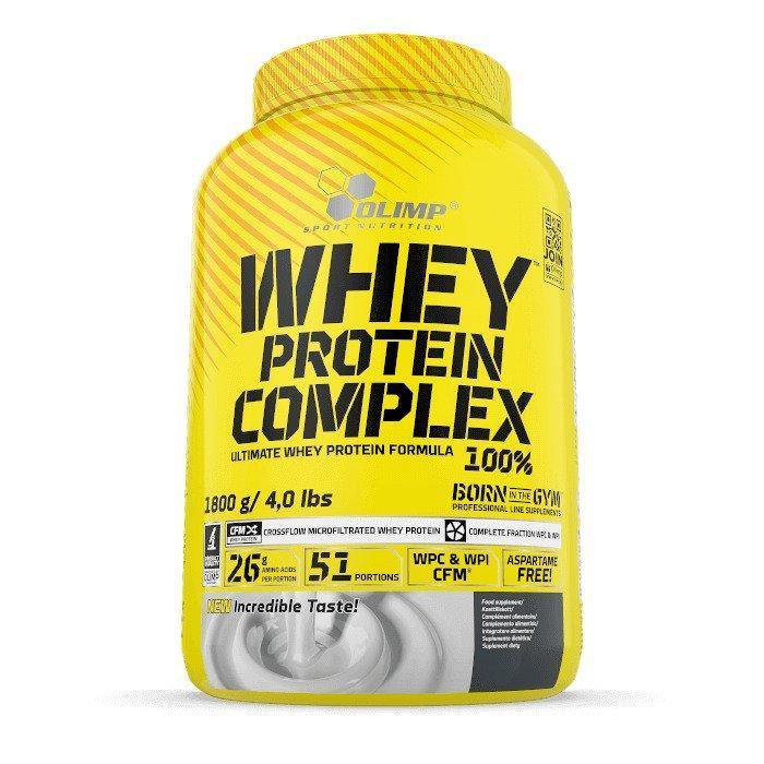 Olimp Nutrition Whey Protein Complex 100%, Vanilla - 1800g