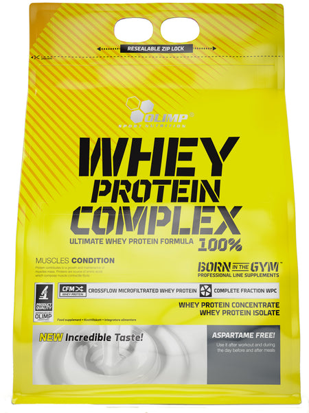 Olimp Nutrition Whey Protein Complex 100%, Cookies Cream - 2270g