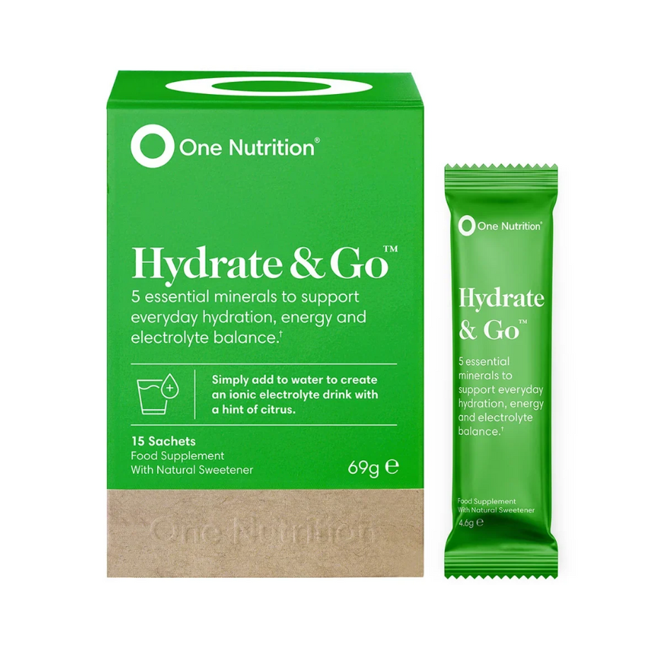 One Nutrition Hydrate & Go – 15 powder sachets- Lillys Pharmacy and Health Store