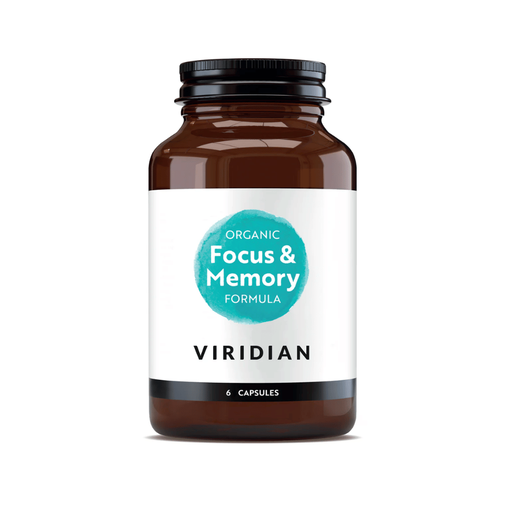 Organic Focus & Memory 6 Caps- Lillys Pharmacy and Health Store
