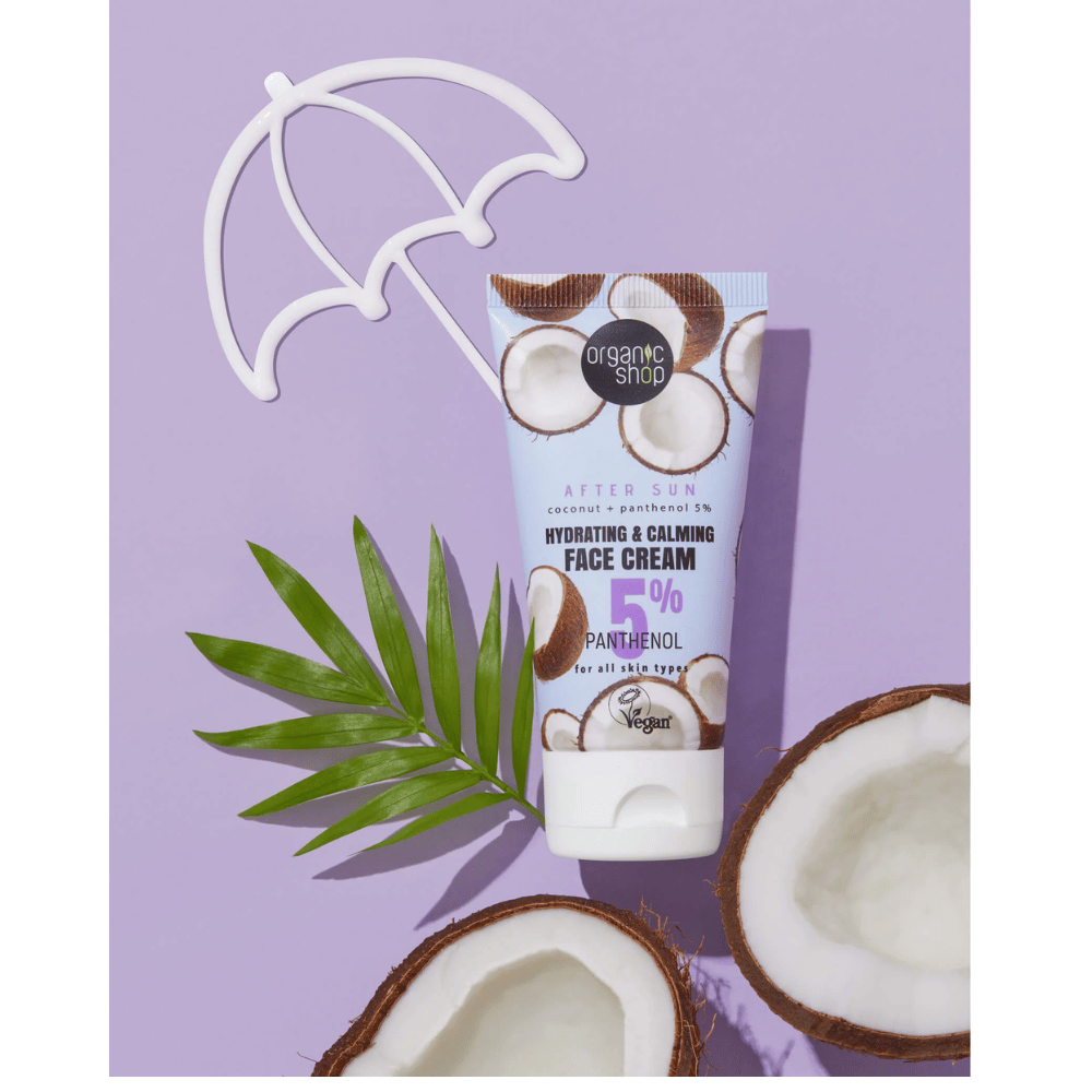 Organic Shop After Sun Hydrating & Calming Face Cream 50ml- Lillys Pharmacy and Health Store