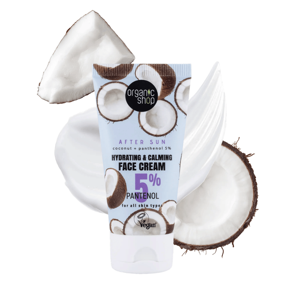 Organic Shop After Sun Hydrating & Calming Face Cream 50ml- Lillys Pharmacy and Health Store