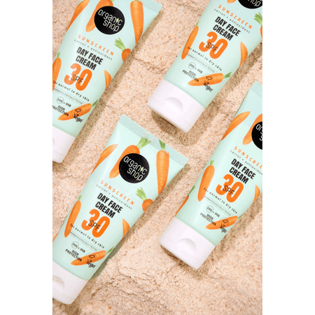 Organic Shop Day Face Cream 30 SPF Normal to Dry 50ml- Lillys Pharmacy and Health Store