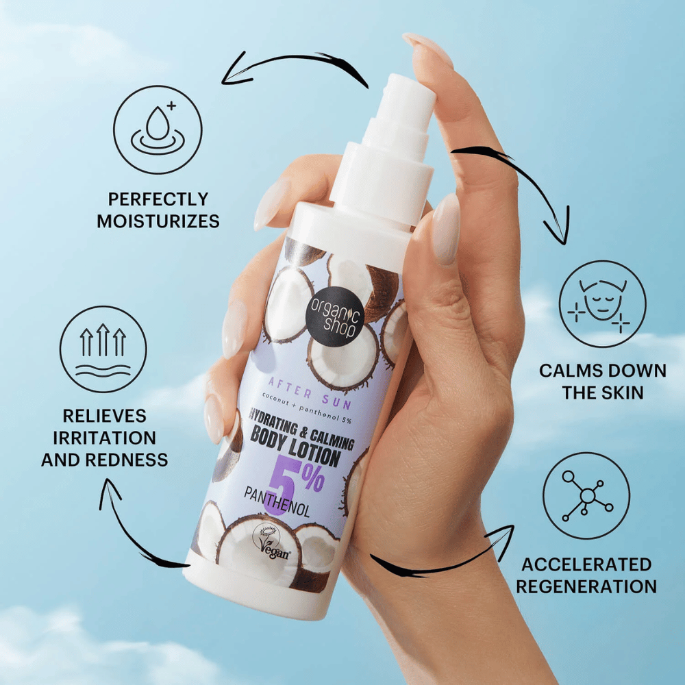 Organic Shop ORG After Sun Hydrating & Calming Body Lotion 150ml- Lillys Pharmacy and Health Store
