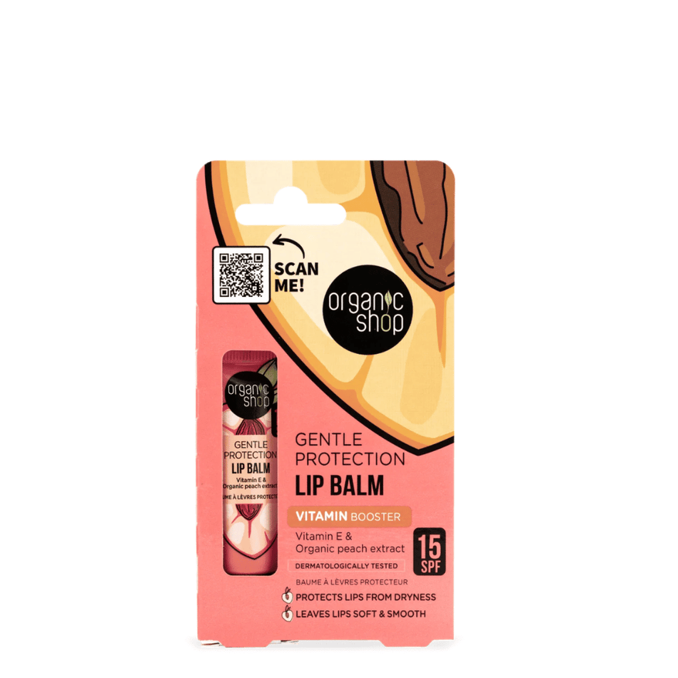 Organic Shop ORG Gentle Protection Lip Balm SPF 15 Vitamin E & 10ml- Lillys Pharmacy and Health Store
