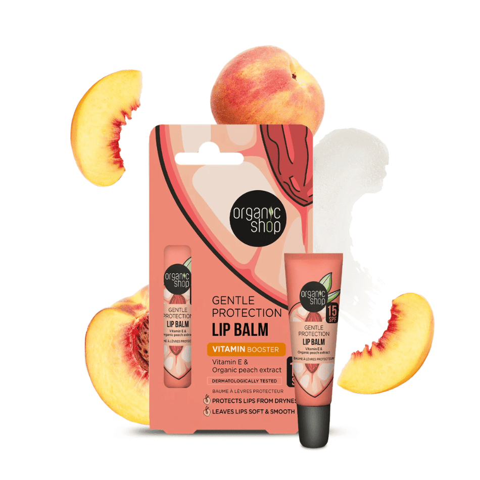Organic Shop ORG Gentle Protection Lip Balm SPF 15 Vitamin E & 10ml- Lillys Pharmacy and Health Store