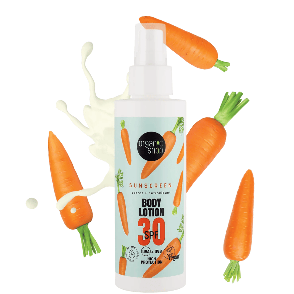 Organic Shop ORG Sunscreen Body Lotion 30 SPF 150ml- Lillys Pharmacy and Health Store