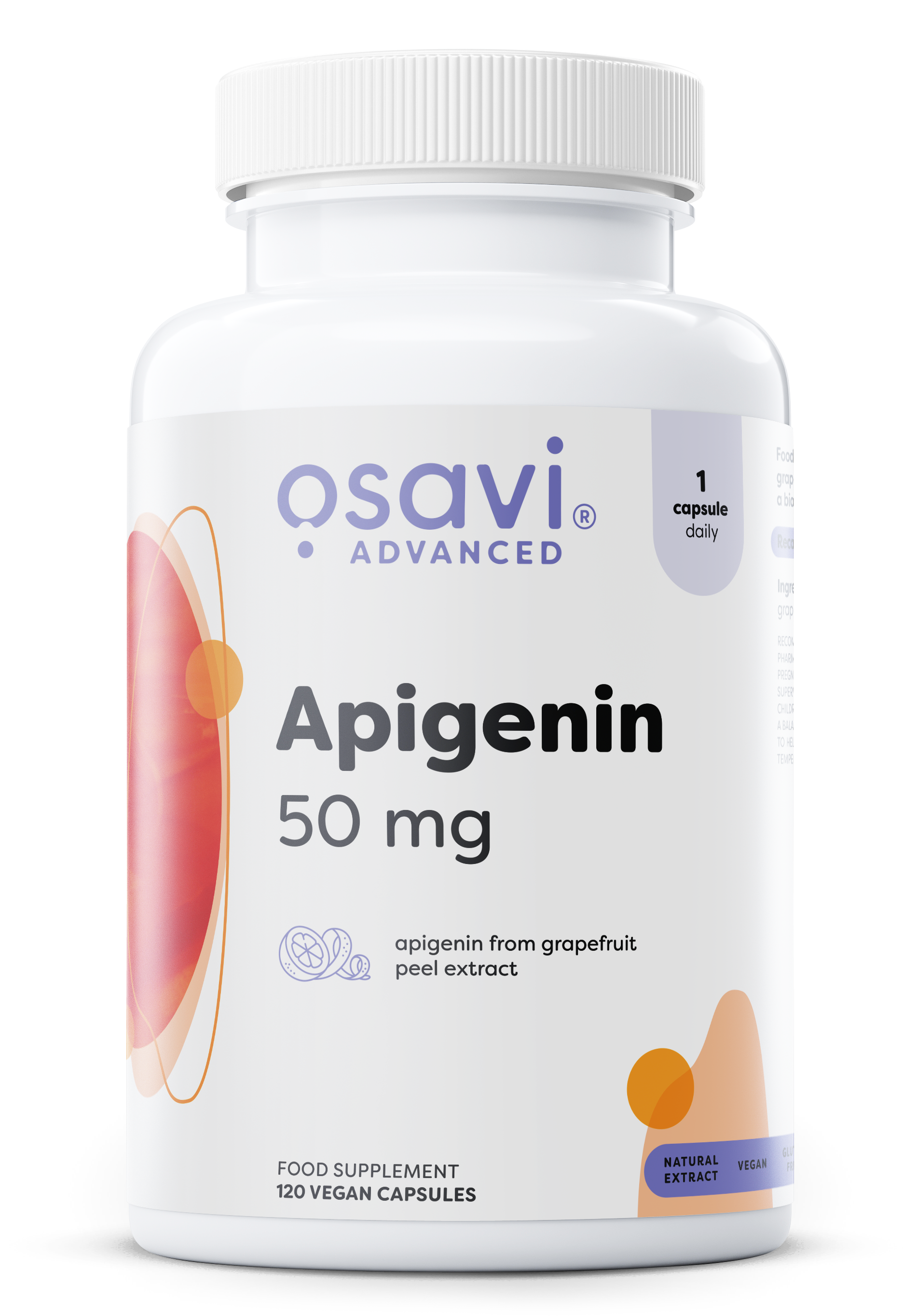 Osavi Apigenin, 50mg 120 vegan caps- Lillys Pharmacy and Health Store