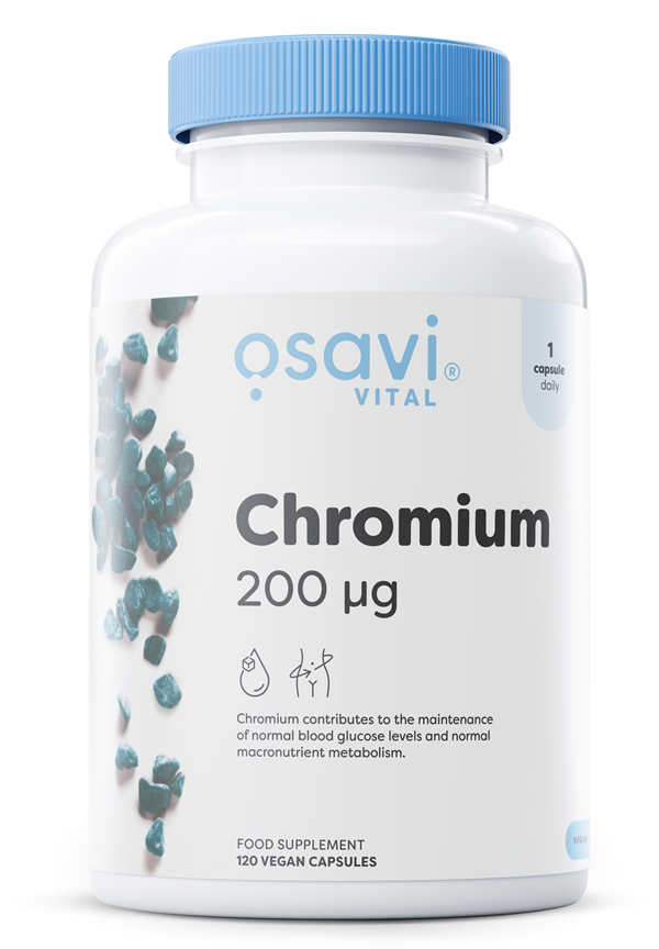 Osavi Chromium, 200mcg 120 vegan caps- Lillys Pharmacy and Health Store
