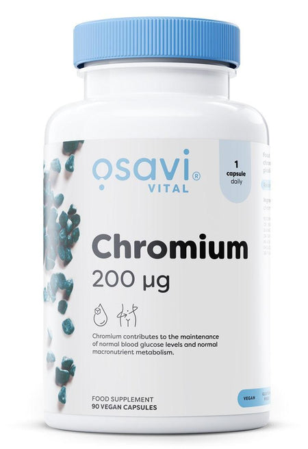 Osavi Chromium, 200mcg 90 vegan caps- Lillys Pharmacy and Health Store