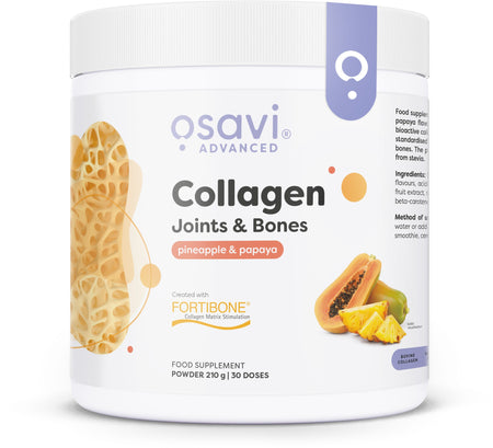Osavi Collagen Joints & Bones, Pineapple & Papaya - 210g - Lilly’s Pharmacy & Health Store