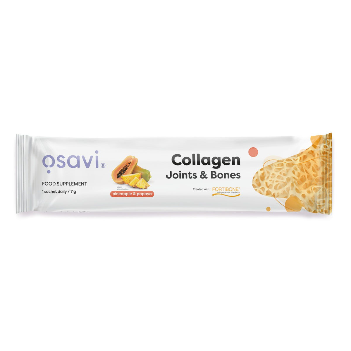 Osavi Collagen Joints & Bones, Pineapple & Papaya - 7g (1 serving) - Lilly’s Pharmacy & Health Store