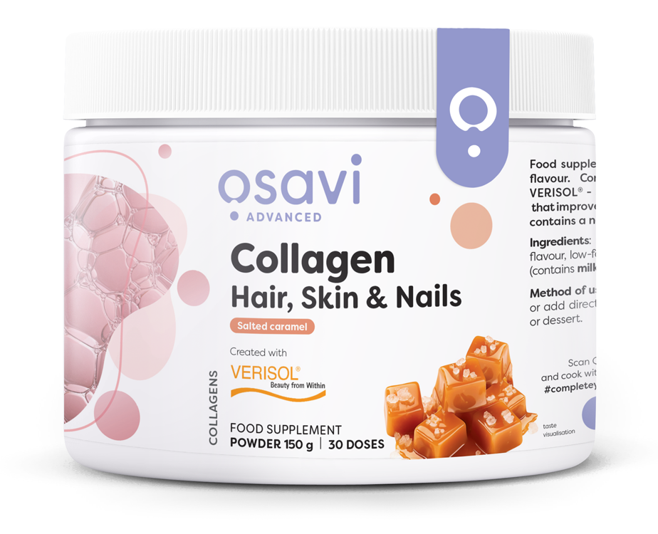 Osavi Collagen Peptides (Hair Skin & Nails), Salted Caramel 150g- Lillys Pharmacy and Health Store