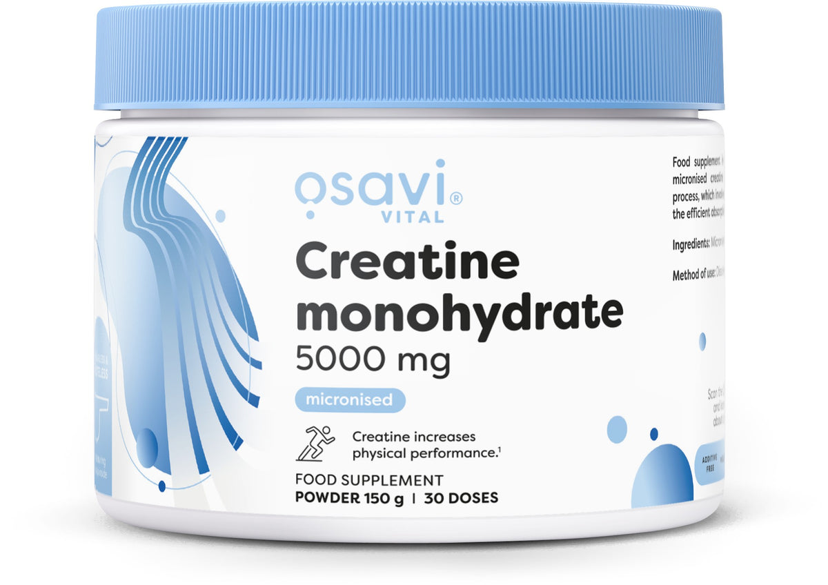 Osavi Creatine Monohydrate, 5000mg - 150g - Lilly’s Pharmacy & Health Store