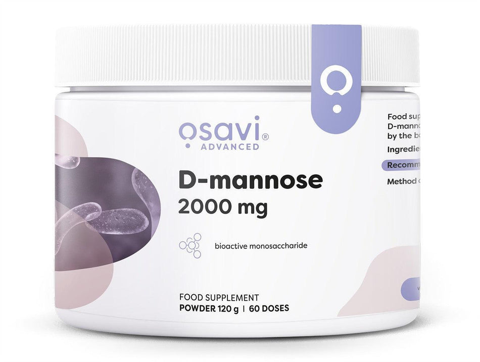 Osavi Dmannose Powder, 2000mg 120g- Lillys Pharmacy and Health Store