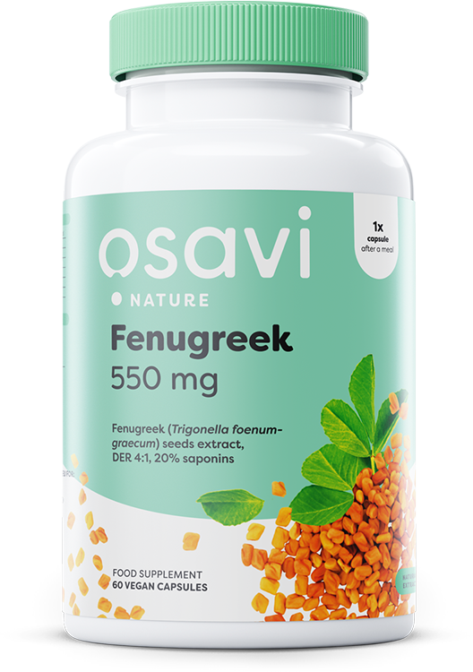 Osavi Fenugreek, 550mg 60 vcaps- Lillys Pharmacy and Health Store