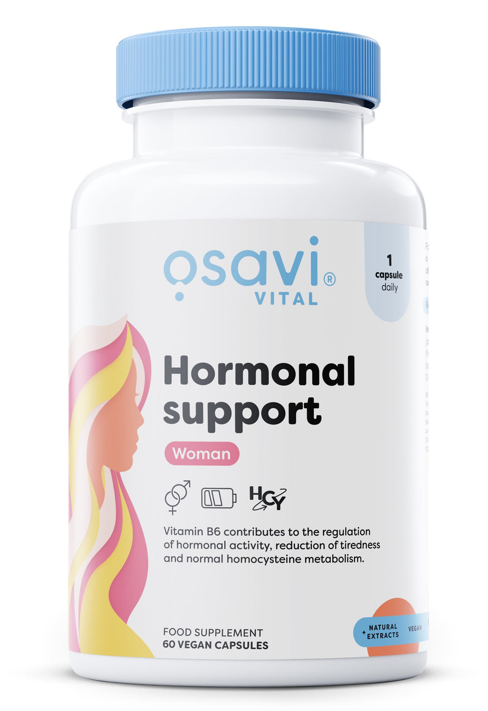 Osavi Hormonal Support Woman 60 vegan caps- Lillys Pharmacy and Health Store