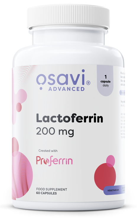 Osavi Lactoferrin, 200mg 60 caps- Lillys Pharmacy and Health Store