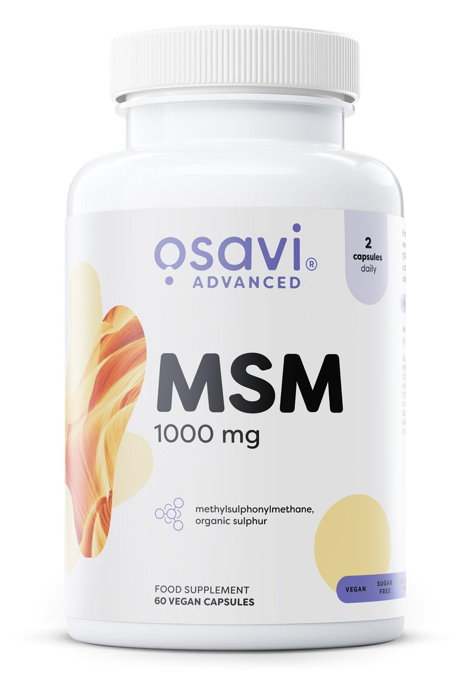 Osavi MSM, 1000mg 60 vcaps- Lillys Pharmacy and Health Store