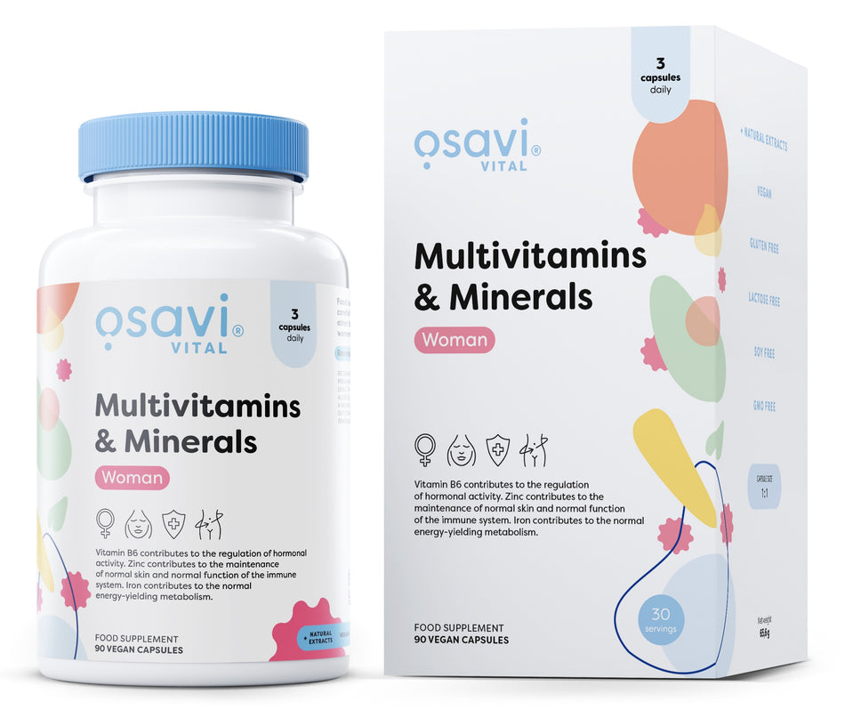 Osavi Multivitamins & Minerals Woman 90 vegan caps- Lillys Pharmacy and Health Store