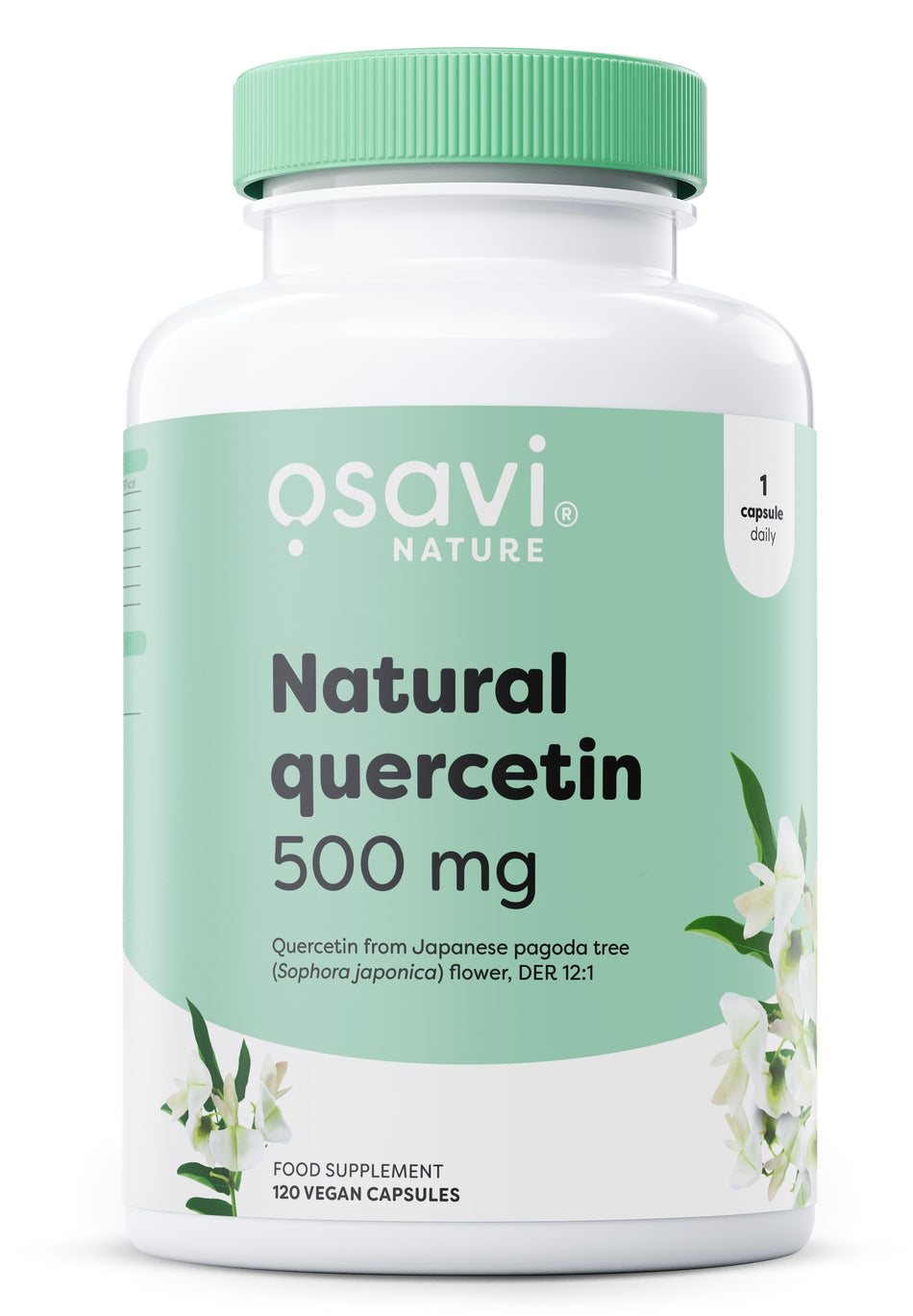 Osavi Natural Quercetin, 500mg 120 vegan caps- Lillys Pharmacy and Health Store