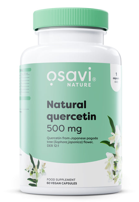 Osavi Natural Quercetin, 500mg 60 vegan caps- Lillys Pharmacy and Health Store