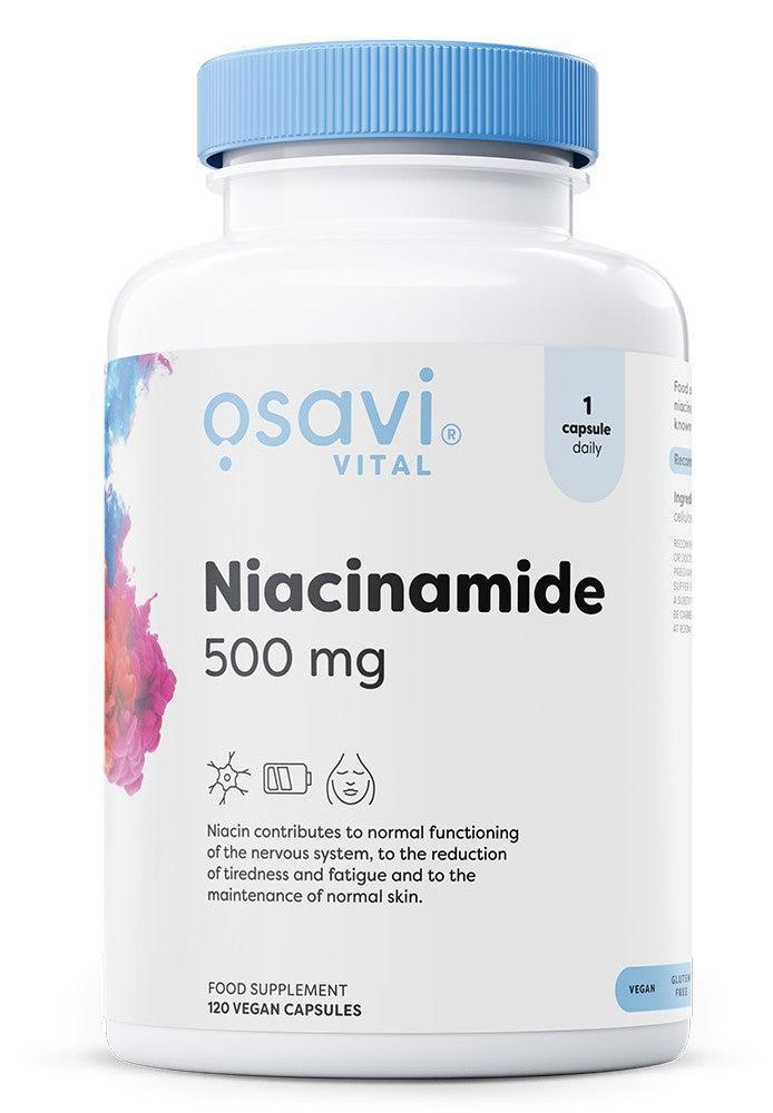 Osavi Niacinamide, 500mg 120 vegan caps- Lillys Pharmacy and Health Store