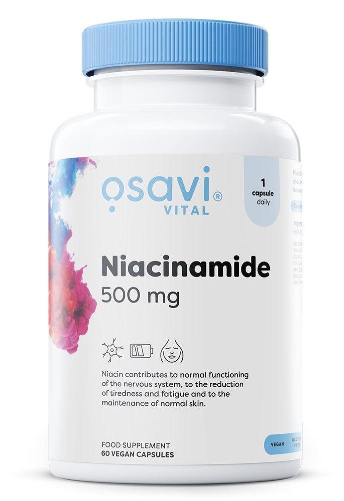 Osavi Niacinamide, 500mg 60 vegan caps- Lillys Pharmacy and Health Store