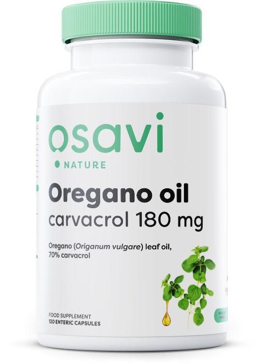 Osavi Oregano Oil Carvacrol, 180mg 120 enteric caps- Lillys Pharmacy and Health Store