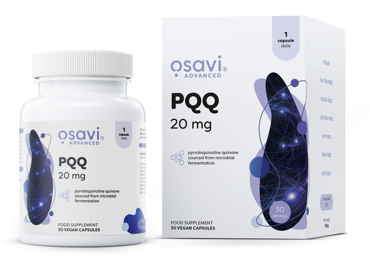 Osavi PQQ, 20mg 30 vegan caps- Lillys Pharmacy and Health Store