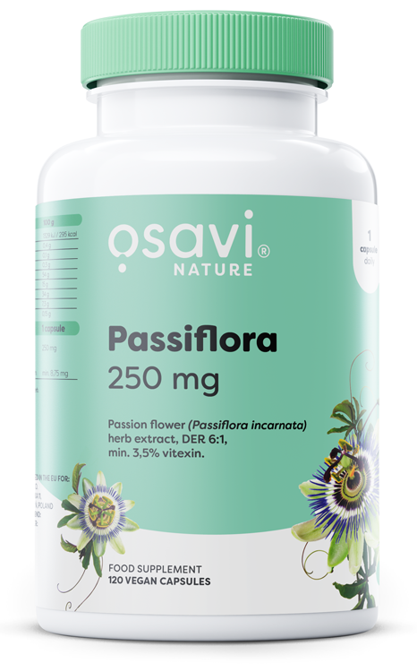 Osavi Passiflora, 250mg 120 vegan caps- Lillys Pharmacy and Health Store
