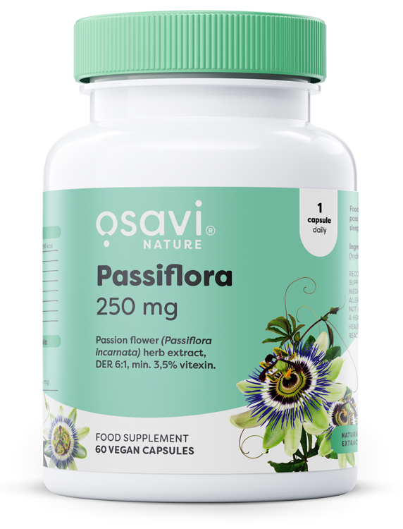 Osavi Passiflora, 250mg 60 vegan caps- Lillys Pharmacy and Health Store