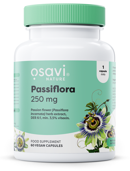 Osavi Passiflora, 250mg 60 vegan caps- Lillys Pharmacy and Health Store