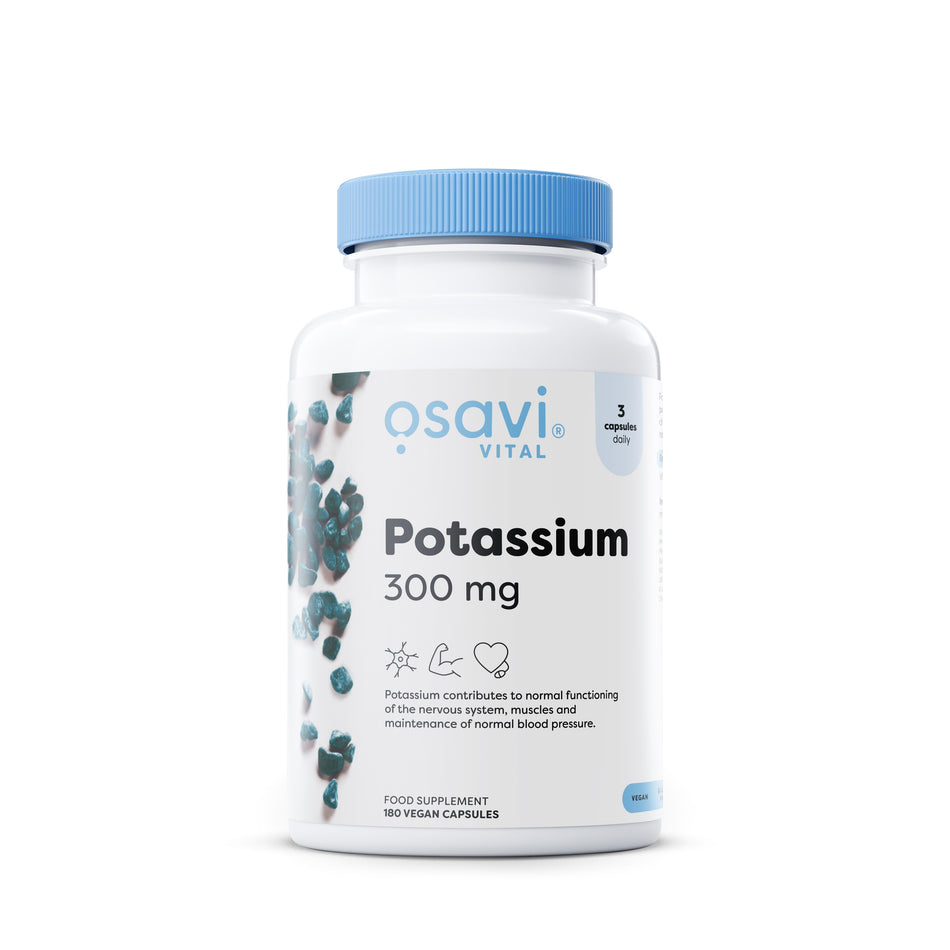 Osavi Potassium, 300mg 180 vegan caps- Lillys Pharmacy and Health Store