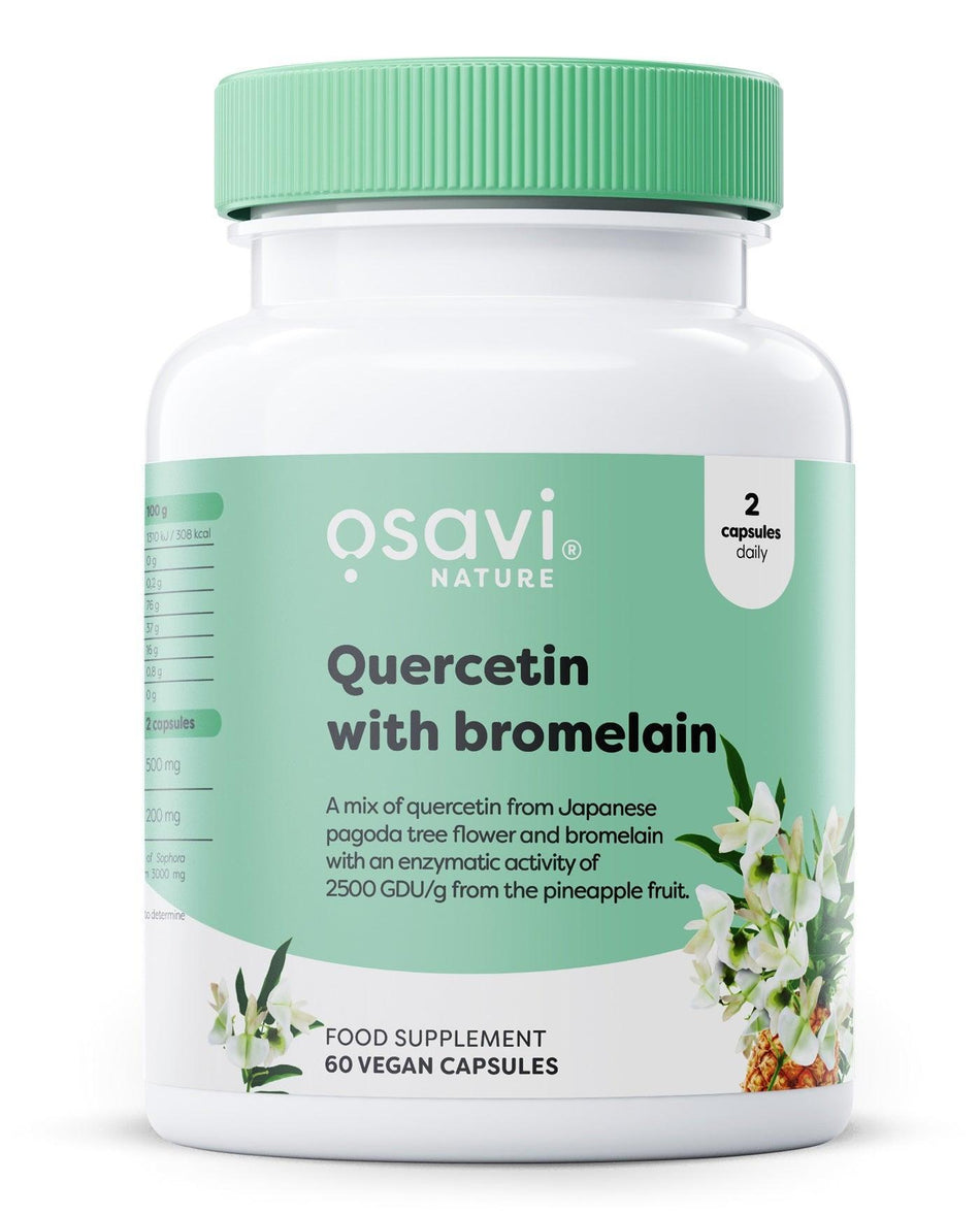 Osavi Quercetin with Bromelain 60 vegan caps- Lillys Pharmacy and Health Store